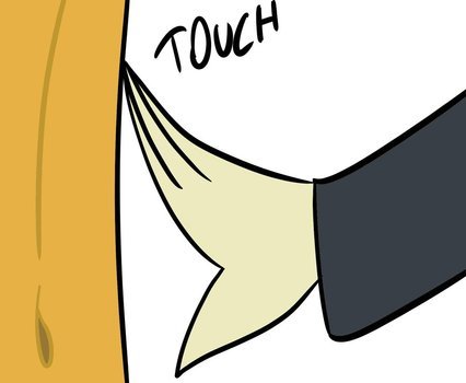 touch the tree