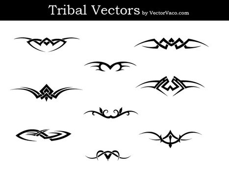 Vector Tribal Pattern Designs