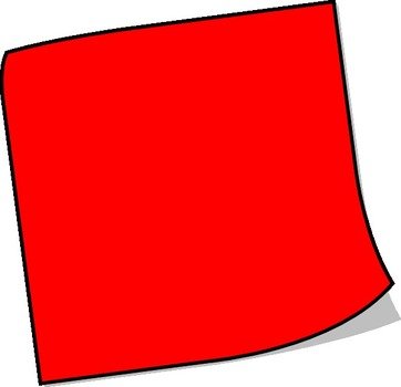 Sticky Note Clip Art N36