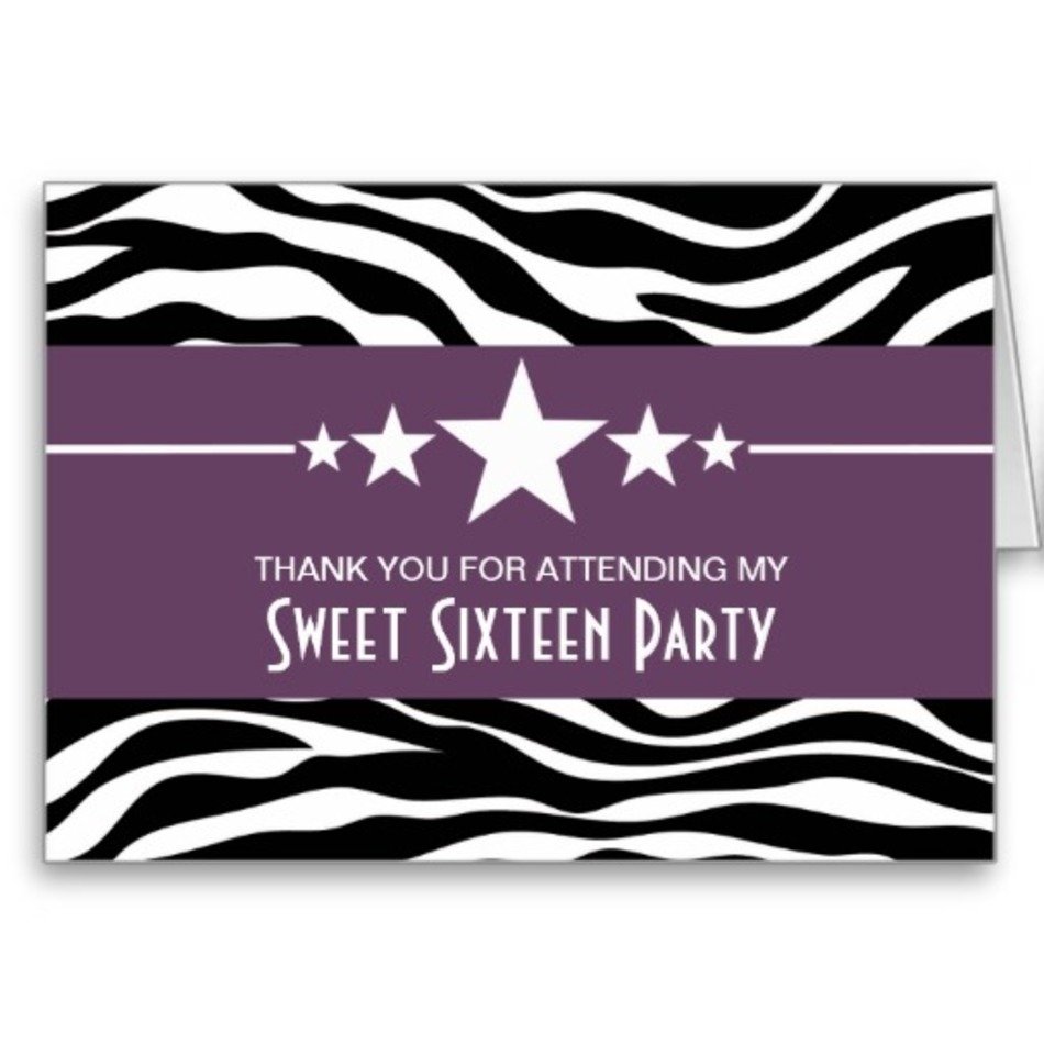 Purple Zebra Print Clip Art N2