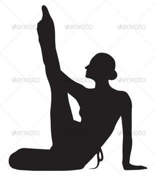 Ballerina Stick Figure Clip Art N3
