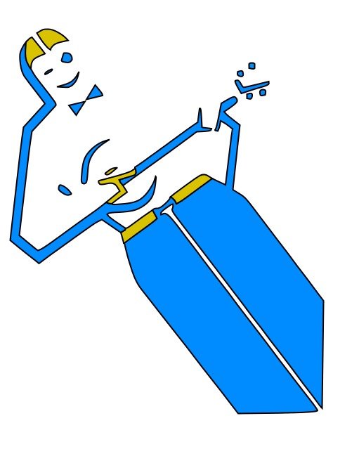 Cartoon Guitar Clip Art N11