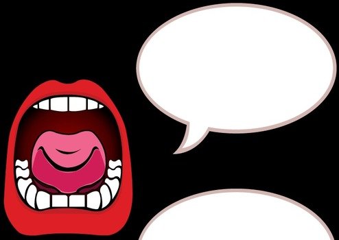Speaking Clip Art N6