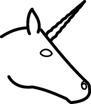 Easy To Draw Unicorn Head
