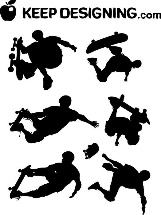 Skateboard Clip Art N56