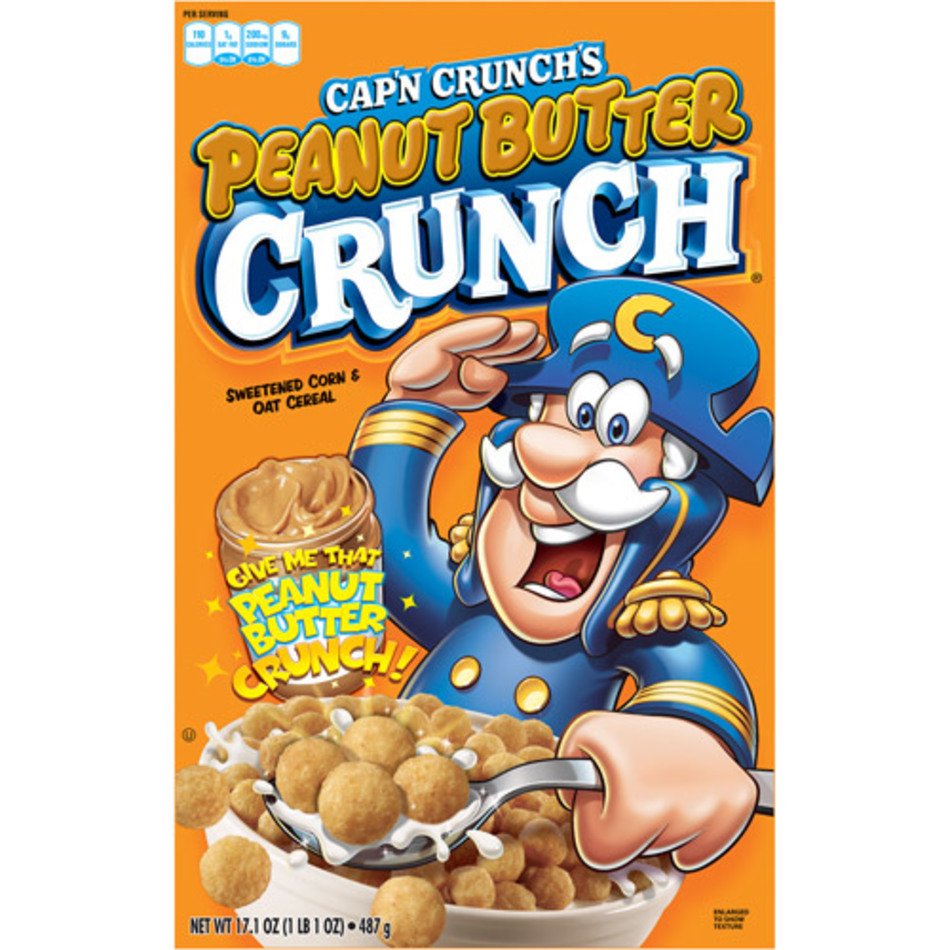 Peanut Butter Captain Crunch Cereal