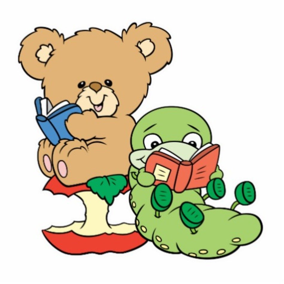 Bear Reading Book Clip Art N9