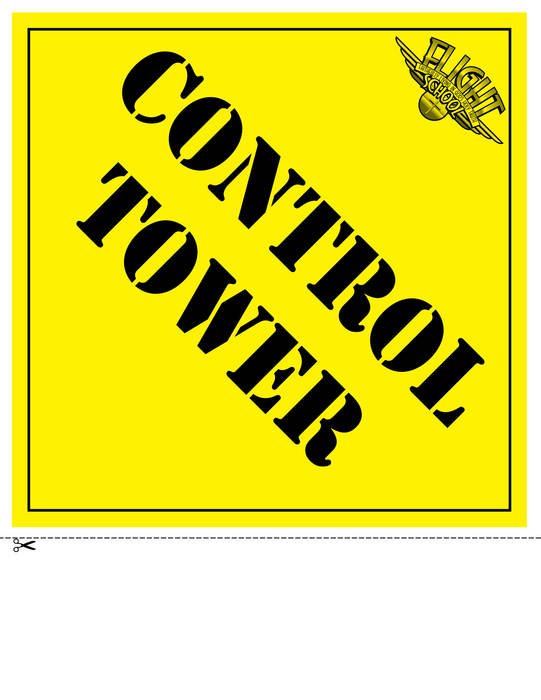 Airport Tower Clipart Clip Art Signs And Posters