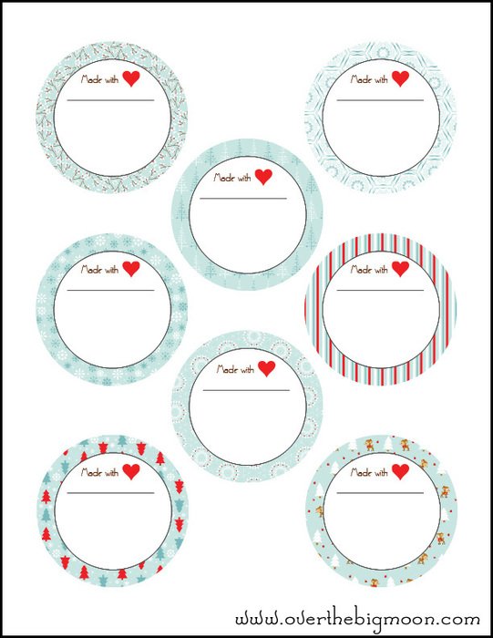 Free Printable Jar Labels