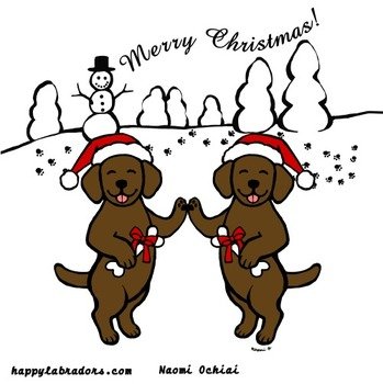 Black Lab Cartoon N3