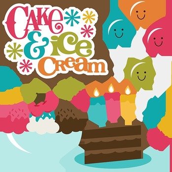 Birthday Cake Svg Cut For Scrapbooking