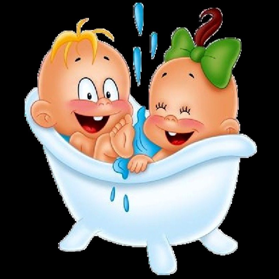 Baby Boy And Girl Clip Art N2