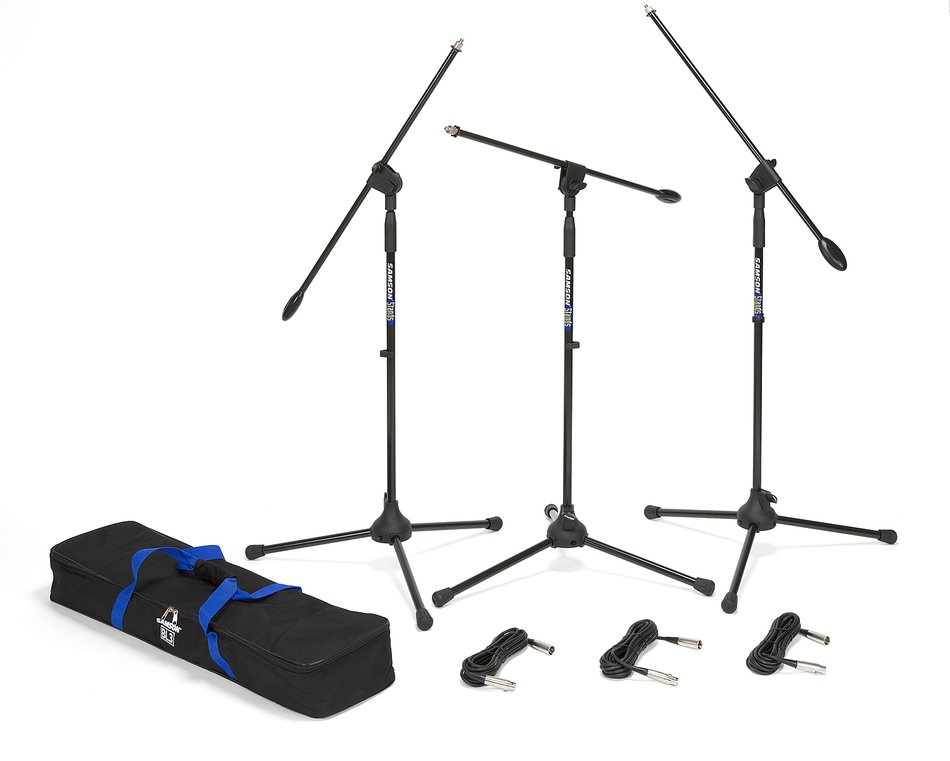 İllustration of Microphone Stands