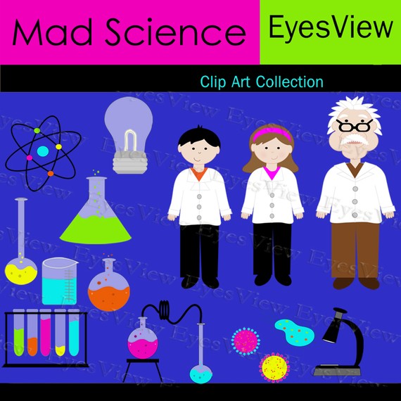 Mad Scientist Clip Art N53 Free Image Download   1468607 