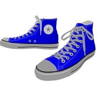 Converse Sneaker Clip Art N3