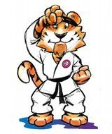 Cartoon Karate Tiger