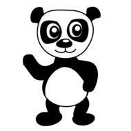 Cute Panda Bear Coloring Pages