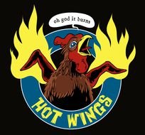 Hot Wings Clip Art N5