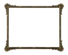 clipart of the Old Fashioned Picture Frame