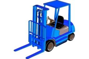Fork Lift Clip Art N35