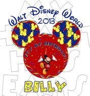 Mickey Mouse Birthday Clip Art N15