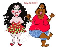 Funny Zumba Cartoons