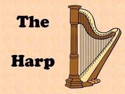 the harp drawing