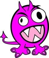 Free Monster Clip Art N21