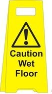 clipart of the Caution Wet Floor sign