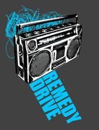 Remedy Drive as a graphic illustration