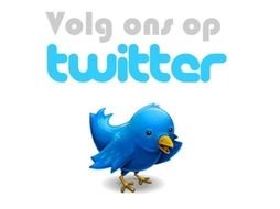 Volg ons op Twitter as a graphic illustration