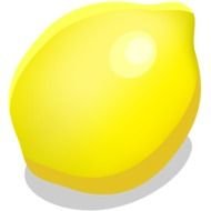 Yellow Lemon Icon