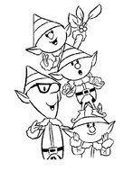 elves as a graphic illustration