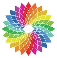 Color Wheel Clip Art N20