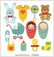 Baby Shower Clip Art N104