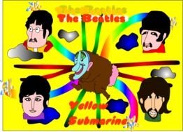 Beatles Yellow Submarine Art N2
