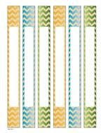 Printable Binder Spine Label Templates