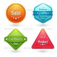GraphicRiver Collection Of Sale Labels 6889435