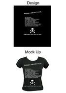 modern Pirates kit, print for t-shirt
