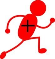 Positive Charge Clip Art