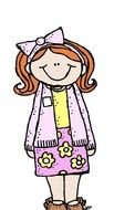 Sister Missionary drawing