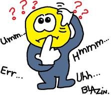 Cartoon Person Thinking Funny