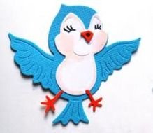 Cute Blue Birds N3