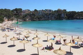Palma Majorca Beaches drawing
