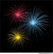 Fireworks Clip Art N34