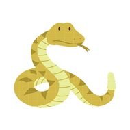 Rattlesnake Snake Clip Art N4
