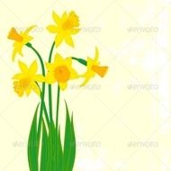Textured Background Template For Easter Promotion Flower Shop Gift