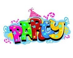 Vector Kids Party drawing