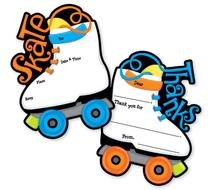 Roller Skate Party Invitations