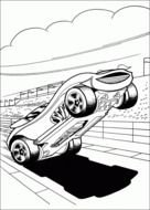 Hot Wheels Cars Coloring Pages